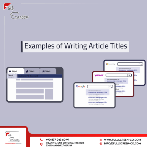 عناوين مقالات جذابة: كيف تجذب القراء إلى محتواك؟ 3 أمثلة عناوين جذابة