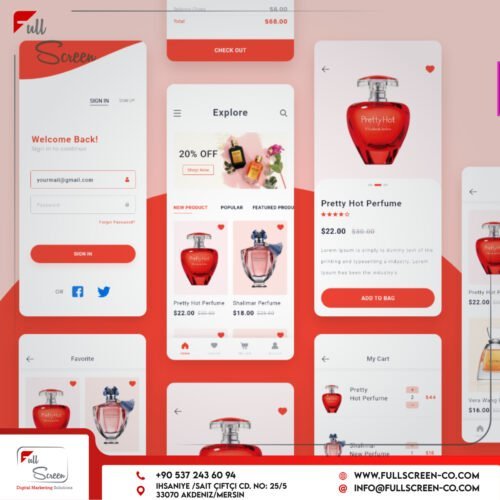 E-commerce strategies for the Perfume Solutions 6 A photorealistic image of a luxurious perfume bottle displayed on a velvet cushion, with a gold atomizer and a delicate fragrance mist spraying into the air for Perfume Solutions.