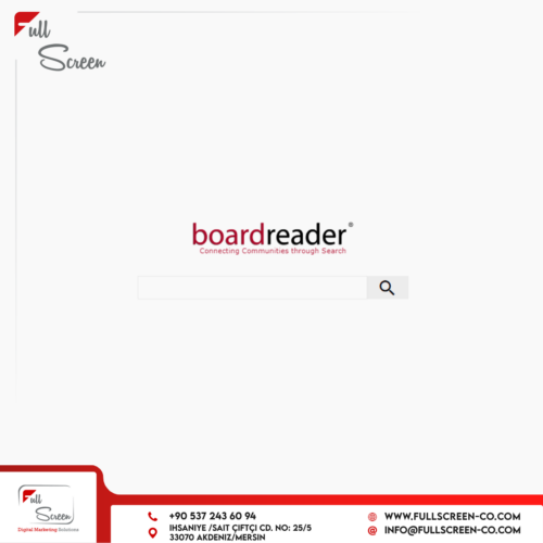 أفضل محركات بحث متقدمة: خيارات لتعزيز تجربتك على الإنترنت 7 BoardReader: البحث في المنتديات واكتشاف المناقشات