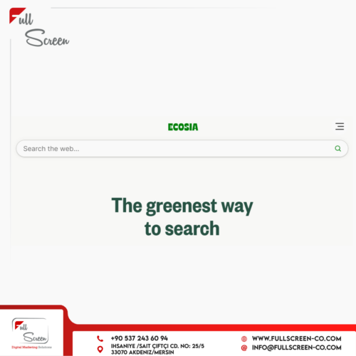 أفضل محركات بحث متقدمة: خيارات لتعزيز تجربتك على الإنترنت 4 إيكوسيا: زراعة الأشجار أثناء البحث
